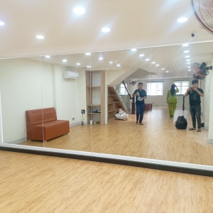 Cung cấp và lắp đặt gương phòng gym tại Bắc Ninh