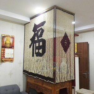 Thi công rèm hạt gỗ tại Bắc Ninh, lh 0964767983